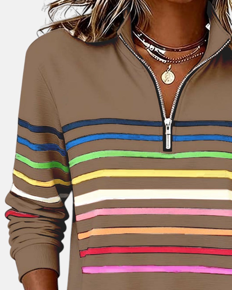 Vera™ | Jersey de rayas cómodo y elegante