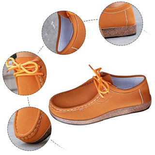 YLYL Zapatillas de Plataforma para Mujer de Caña Baja con Cordones de Moda Cómodas Casuales para Caminar