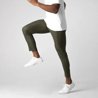 Chino Elástico Premium Verde