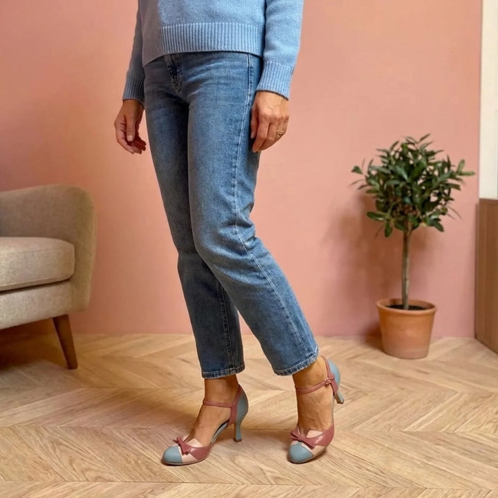 Aurelia - Sandalias vintage cómodas para un confort diario