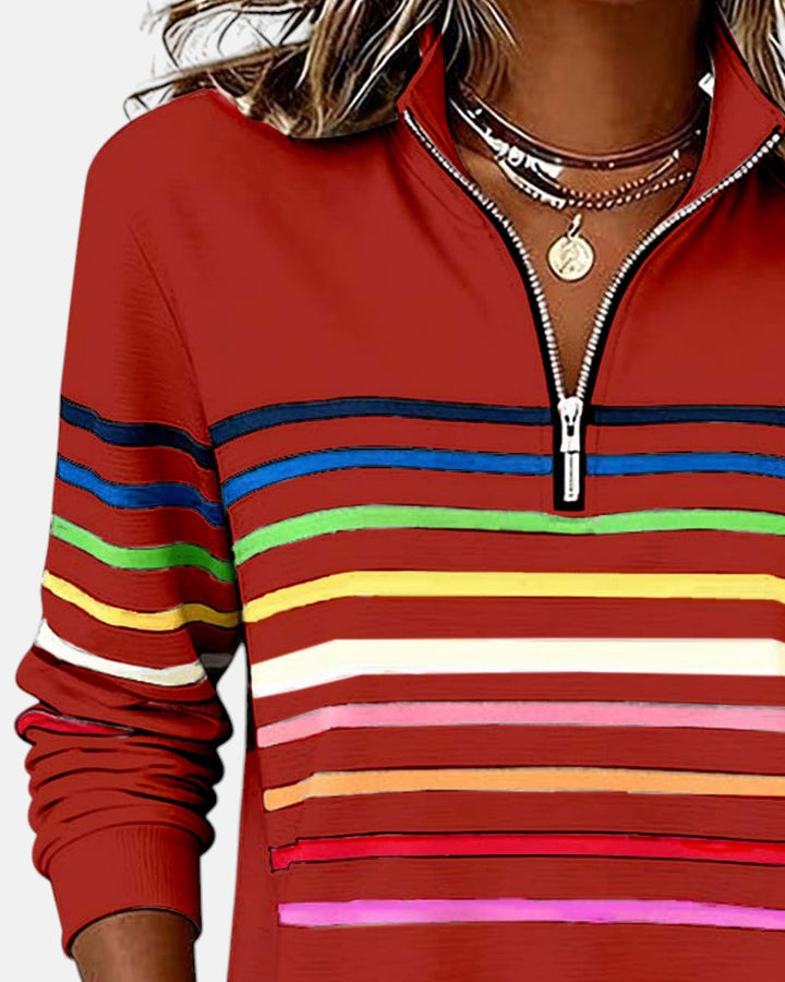 Vera™ | Jersey de rayas cómodo y elegante