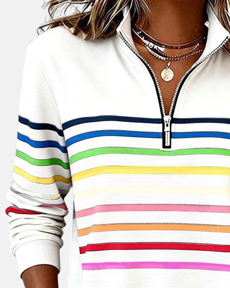 Vera™ | Jersey de rayas cómodo y elegante
