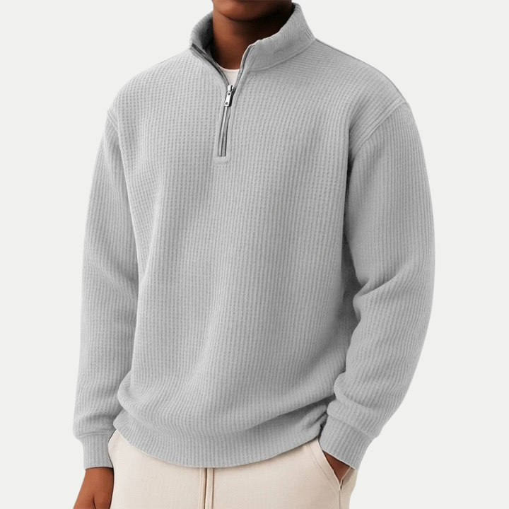 ENRIQUE | SUDADERA CON CREMALLERA, COMODIDAD DIARIA Y ESTILO ATEMPORAL