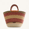 PRINTED STRAW BAG PANGANI