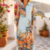 Serena | Vestido Camisero Mediterráneo