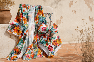 Bikini 3 piezas elegante tropical Marie