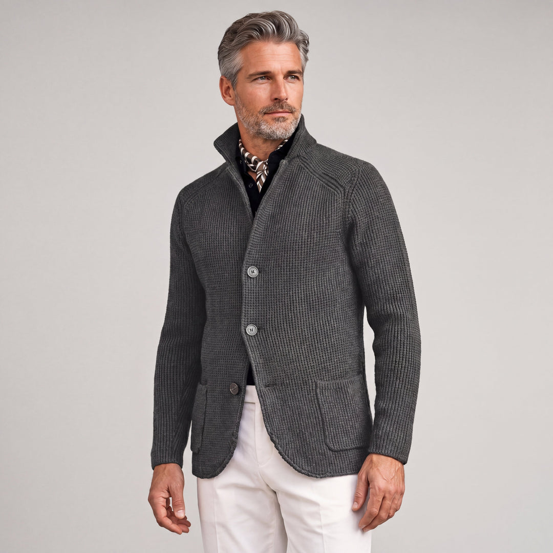 RUBÉN | CÁRDIGAN ELEGANTE CON BOLSILLOS