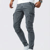 Pantalón Cargo elástico gris