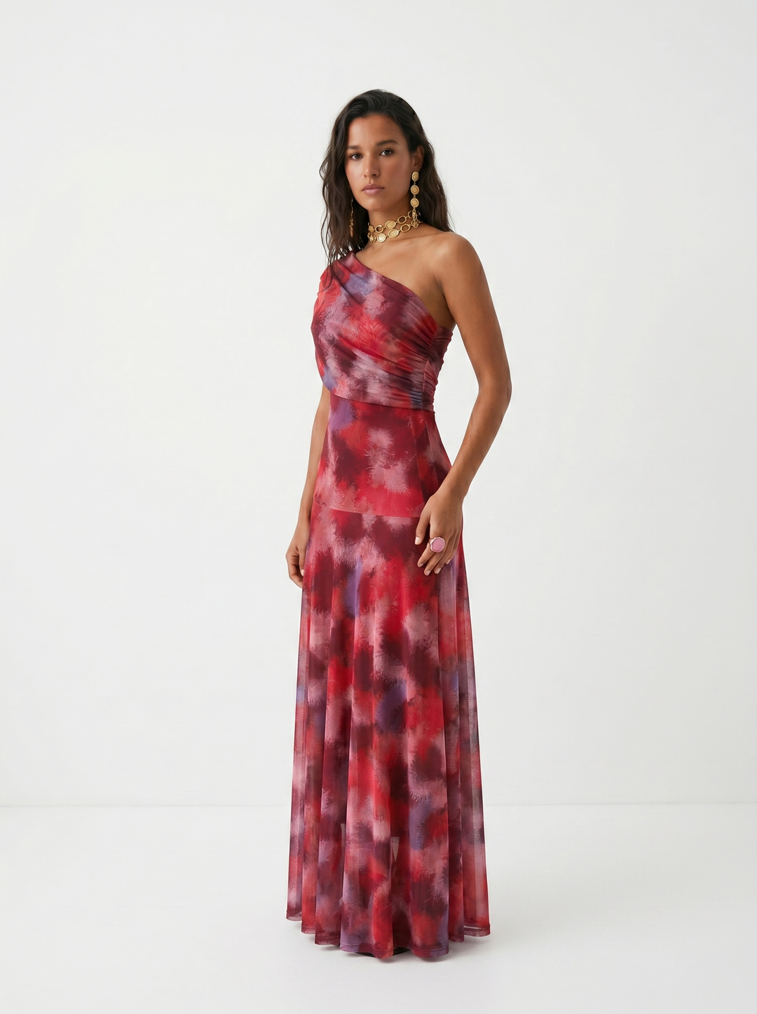 Nerea - Vestido Maxi Hombros Descubiertos