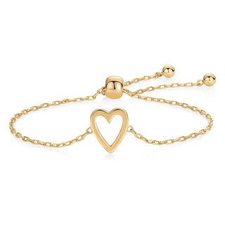 Pulseras de corazón a juego