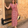 Vestido midi estampado | Alira