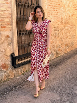 Vestido midi estampado | Alira