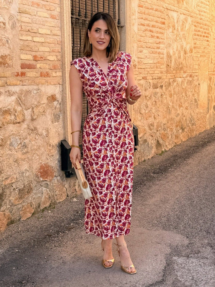 Vestido midi estampado | Alira