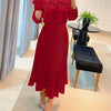 Ava™ | Vestido maxi palabra de honor