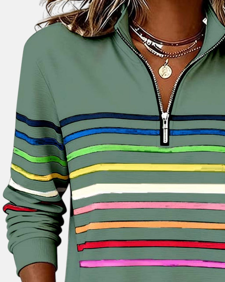 Vera™ | Jersey de rayas cómodo y elegante