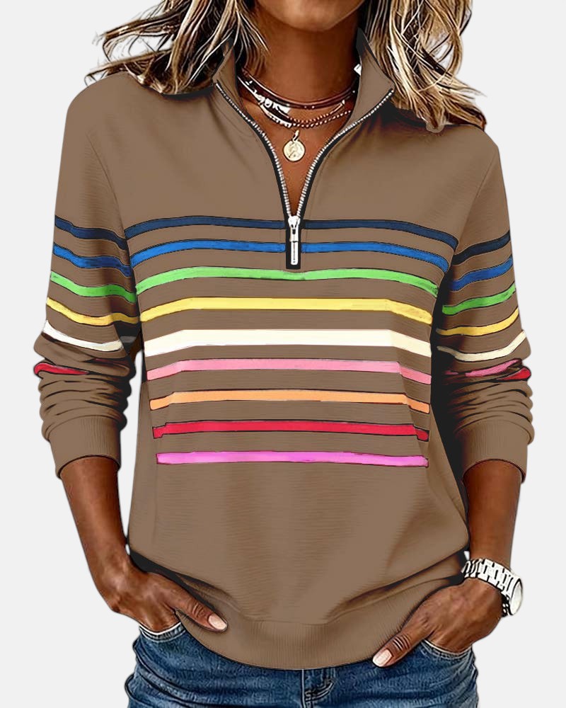 Vera™ | Jersey de rayas cómodo y elegante