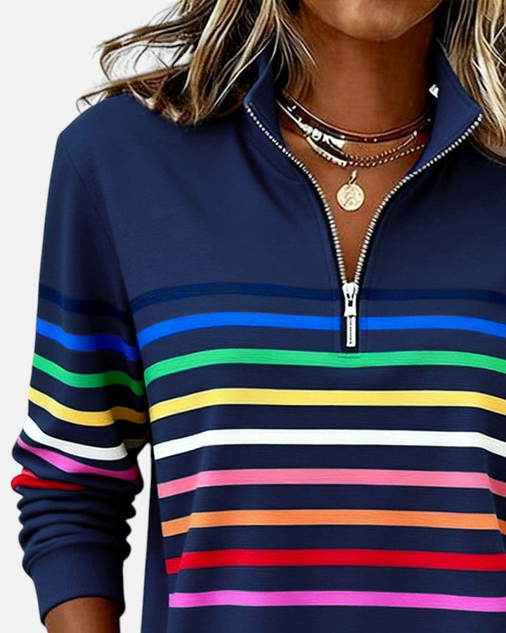 Vera™ | Jersey de rayas cómodo y elegante