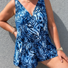 Elena  - Vestido de Baño Elegante con Escote en V
