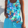 Lucía - Traje de Baño Oceánico con Short