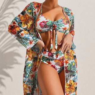 Bikini 3 piezas elegante tropical Marie