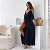 Olivia™ | Vestido maxi elegante con abertura