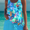 Trudy – Tankini elegante con efecto vientre plano y short a juego