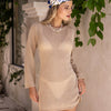 Khaki Bell Sleeve Cover-up