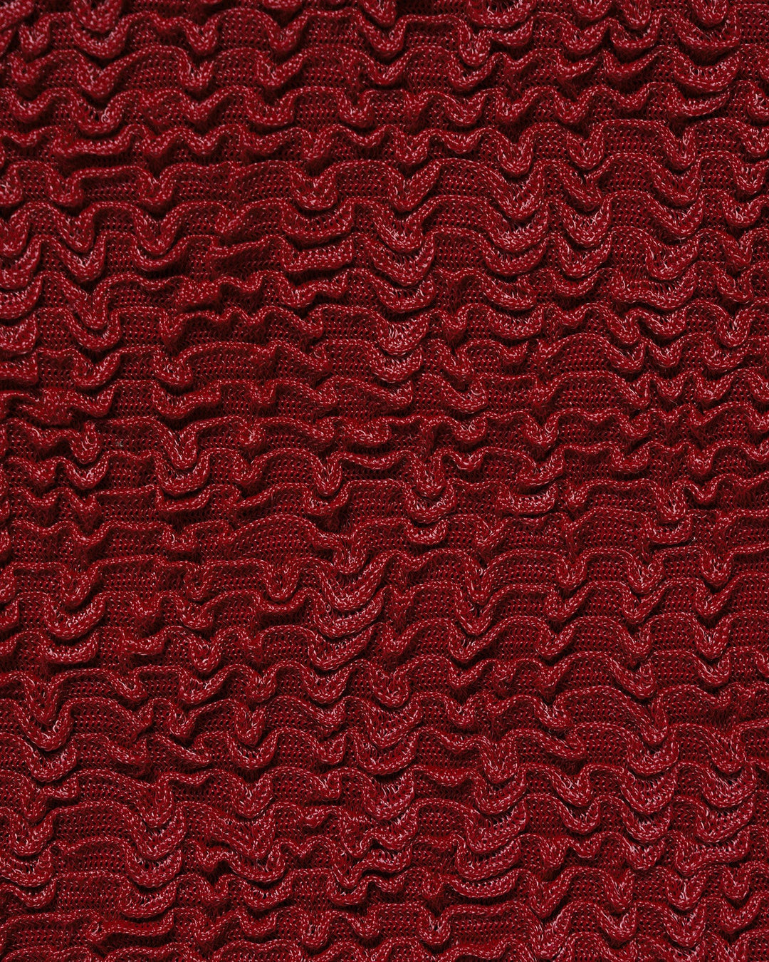 Wine Red High Waisted Triangle Bikini Set