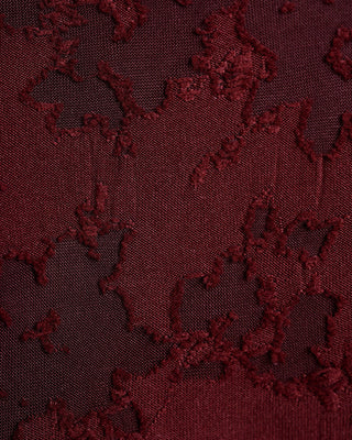 Brick Red Halter Textured Bikini Set
