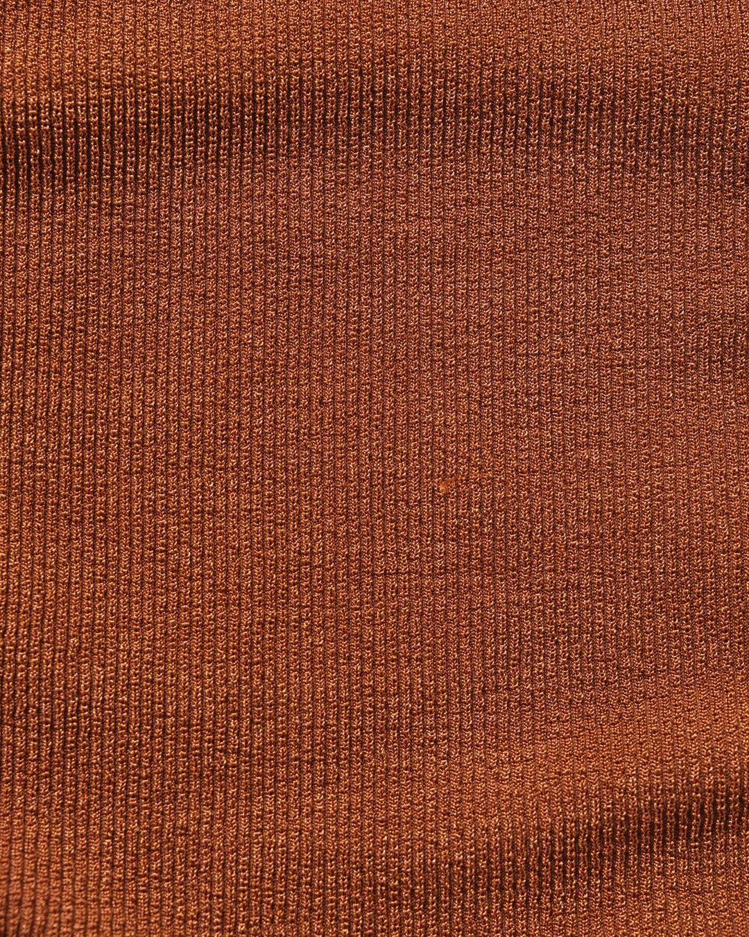 Brown Halter Textured Bandeau Bikini Set