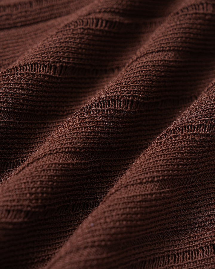 Coffee Viscose Cover-up