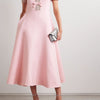 Aria™ | Vestido midi con lazo y adornos de cristales